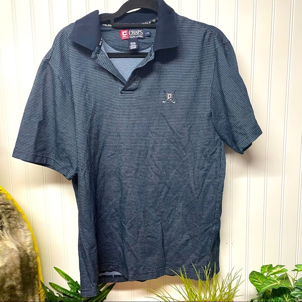 Chaps by Ralph Lauren Golf Polo Shirt Size Large